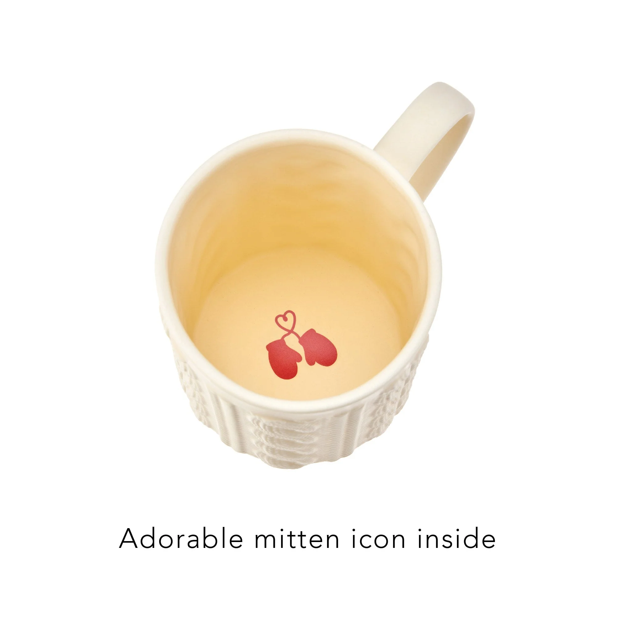 Annette Knit Ceramic Tea Mug & Infuser - Image 6