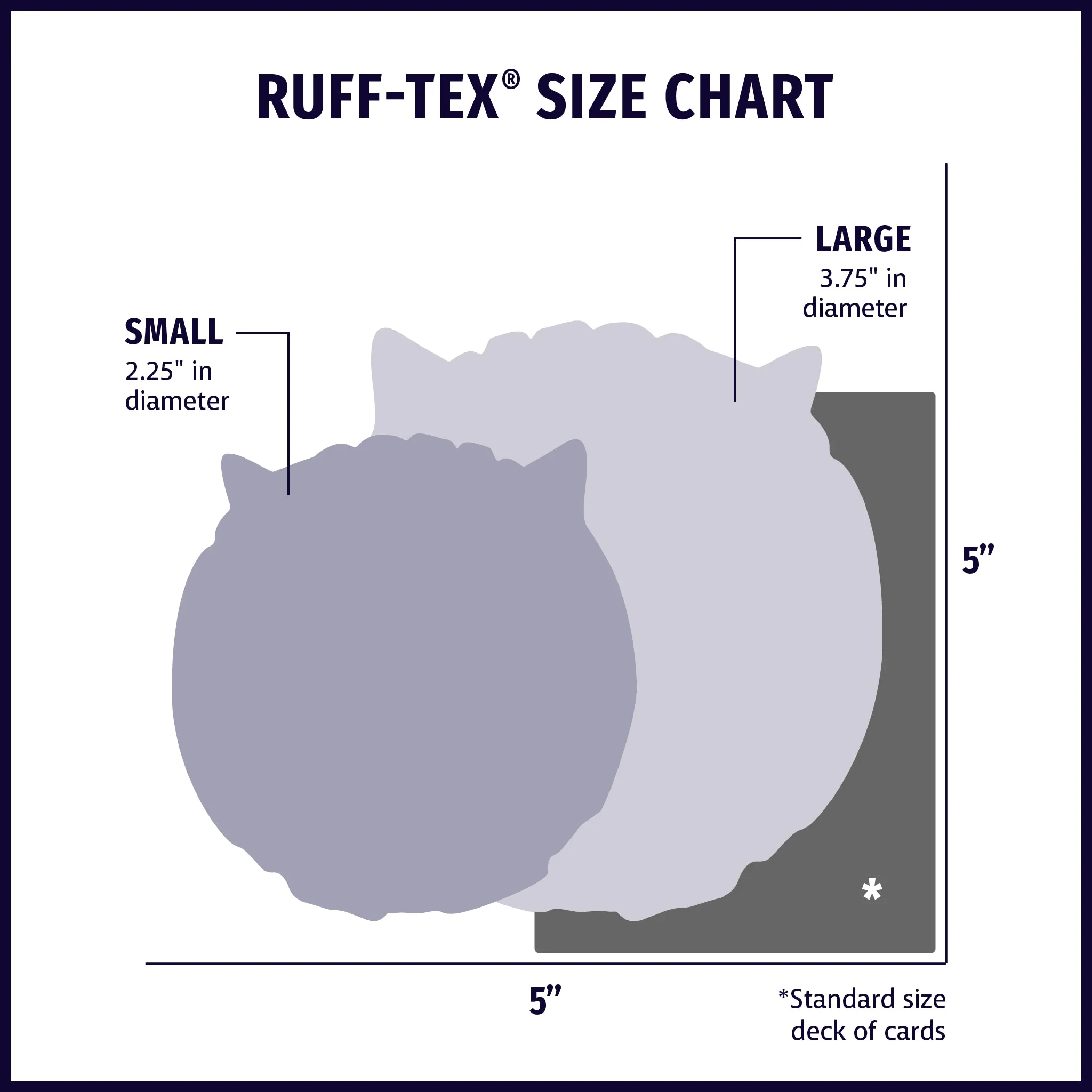 Assorted Ruff-Tex® HuggleMutt™ Latex Balls Dog Toys, 3 Pack, Small - Image 11