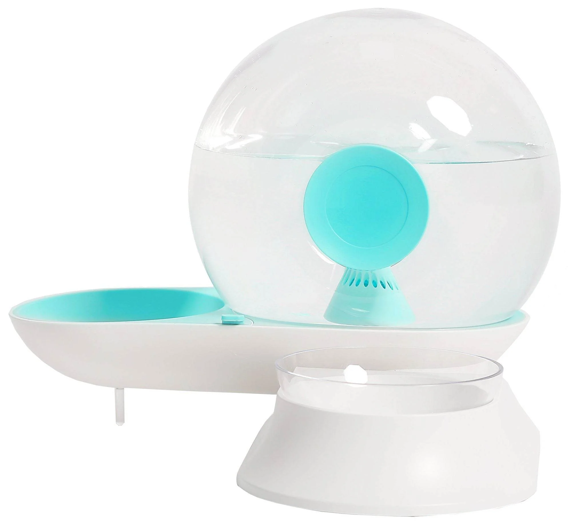 Auto-Myst Automatic Gravity Pet Water Dispenser - 2-in-1 Filtered Water & Food Bowl System with 2.8L Capacity - Image 13