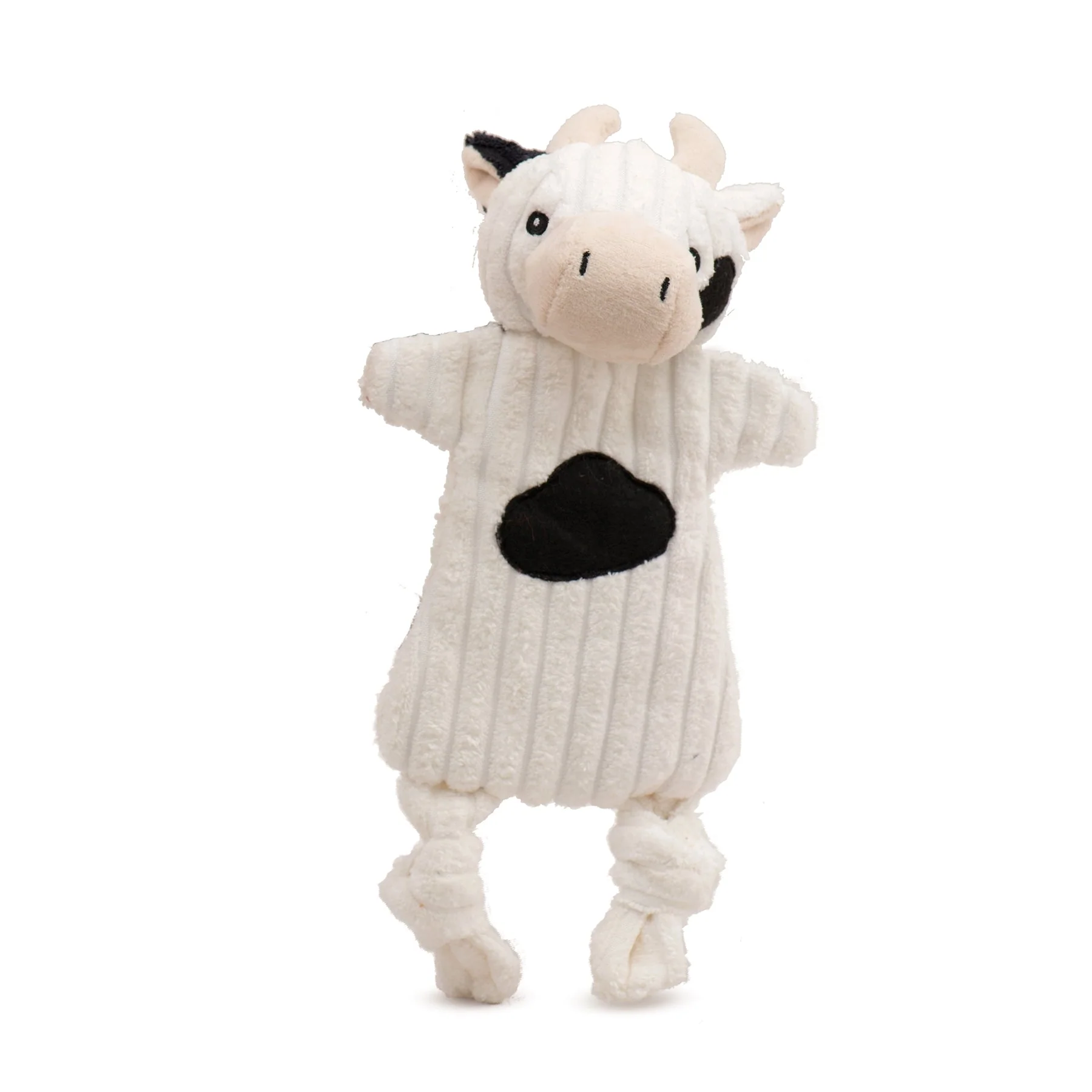 Barnyard HuggleFlatties™ Assorted Durable Plush Dog Toys (3pk) - Image 3