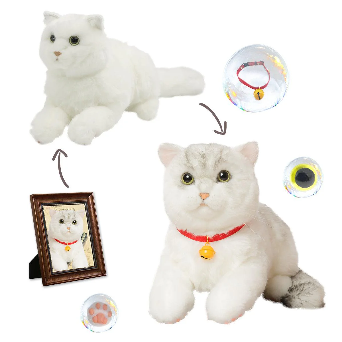 Basic Custom Cat Plush – Personalized Pet Unique Gift Idea - Image 2