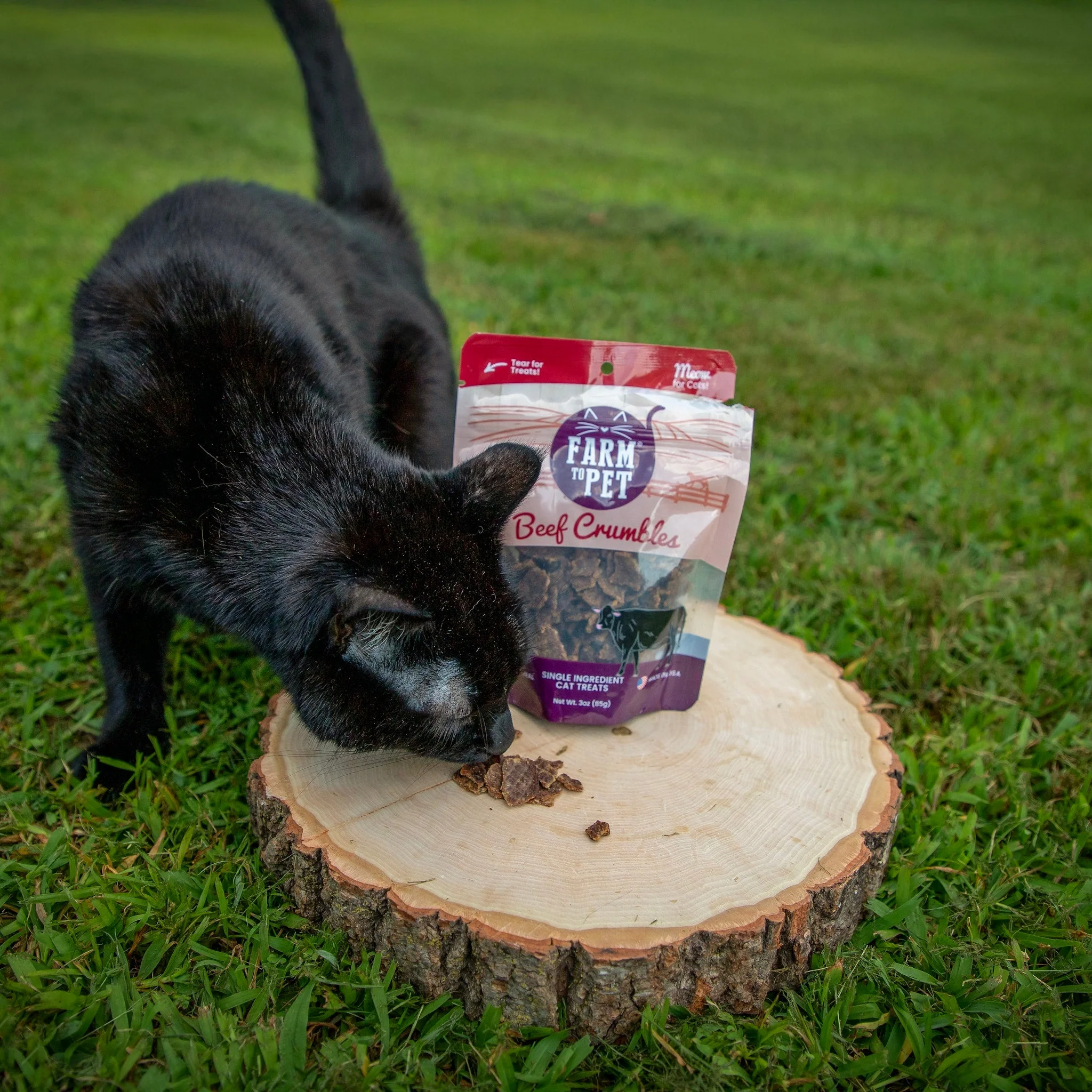 Beef Crumbles Cat Treats | High Protein Treats for Cats - Image 3