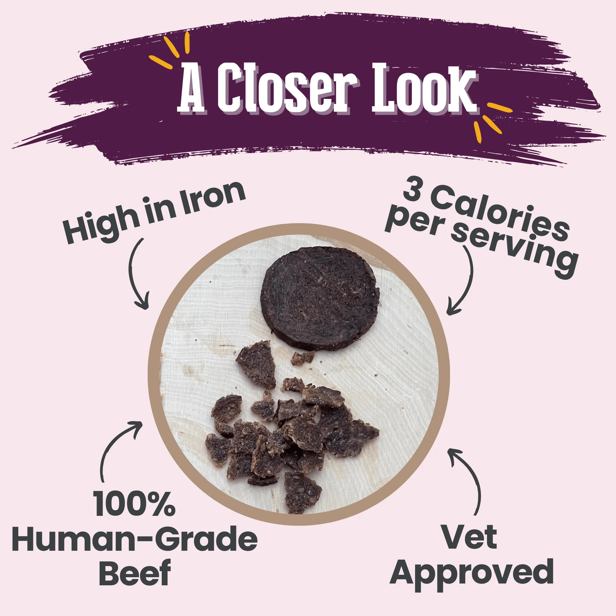 Beef Crumbles Cat Treats | High Protein Treats for Cats - Image 6