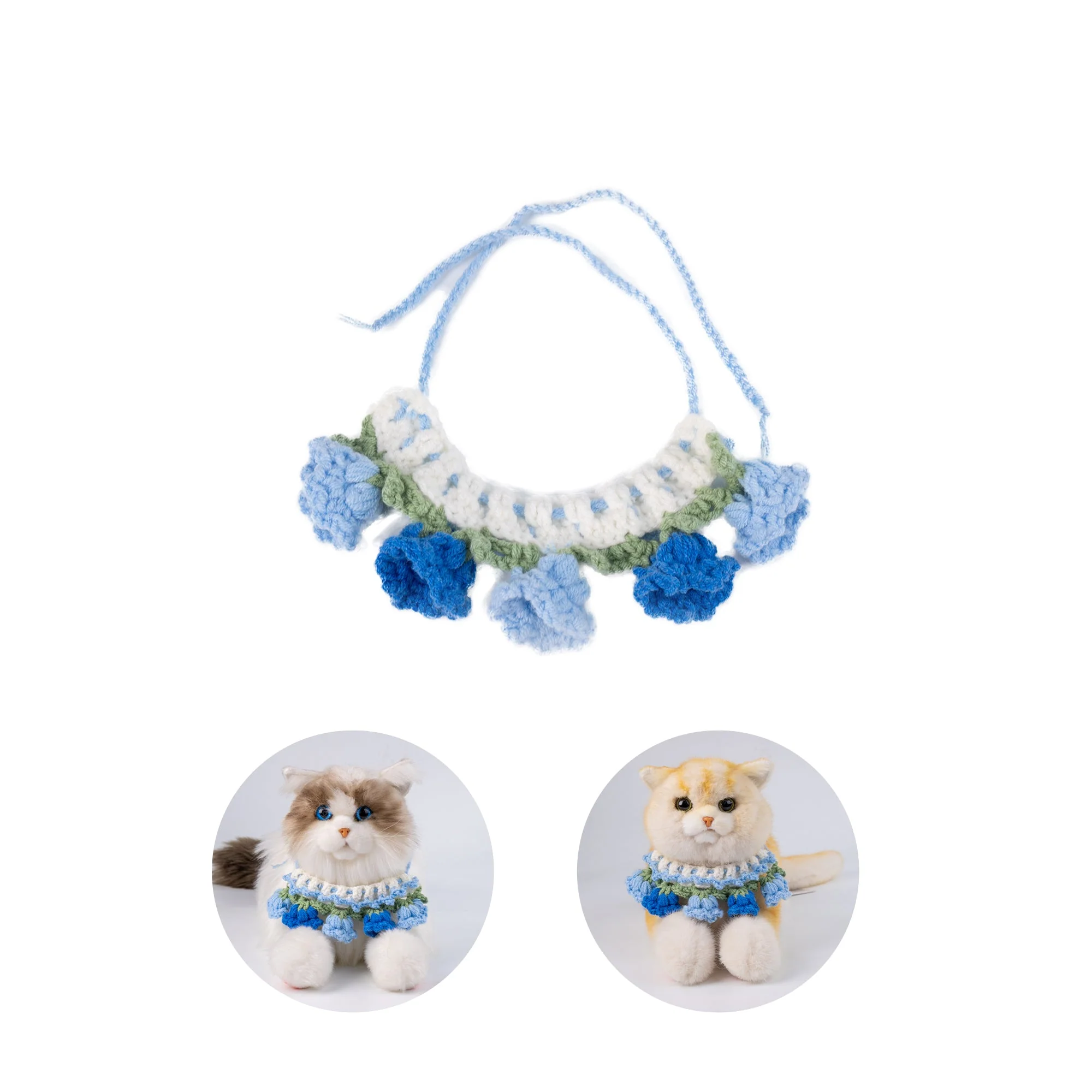 Bellflower Scarf-Blue  for Cat Dog & Pet
