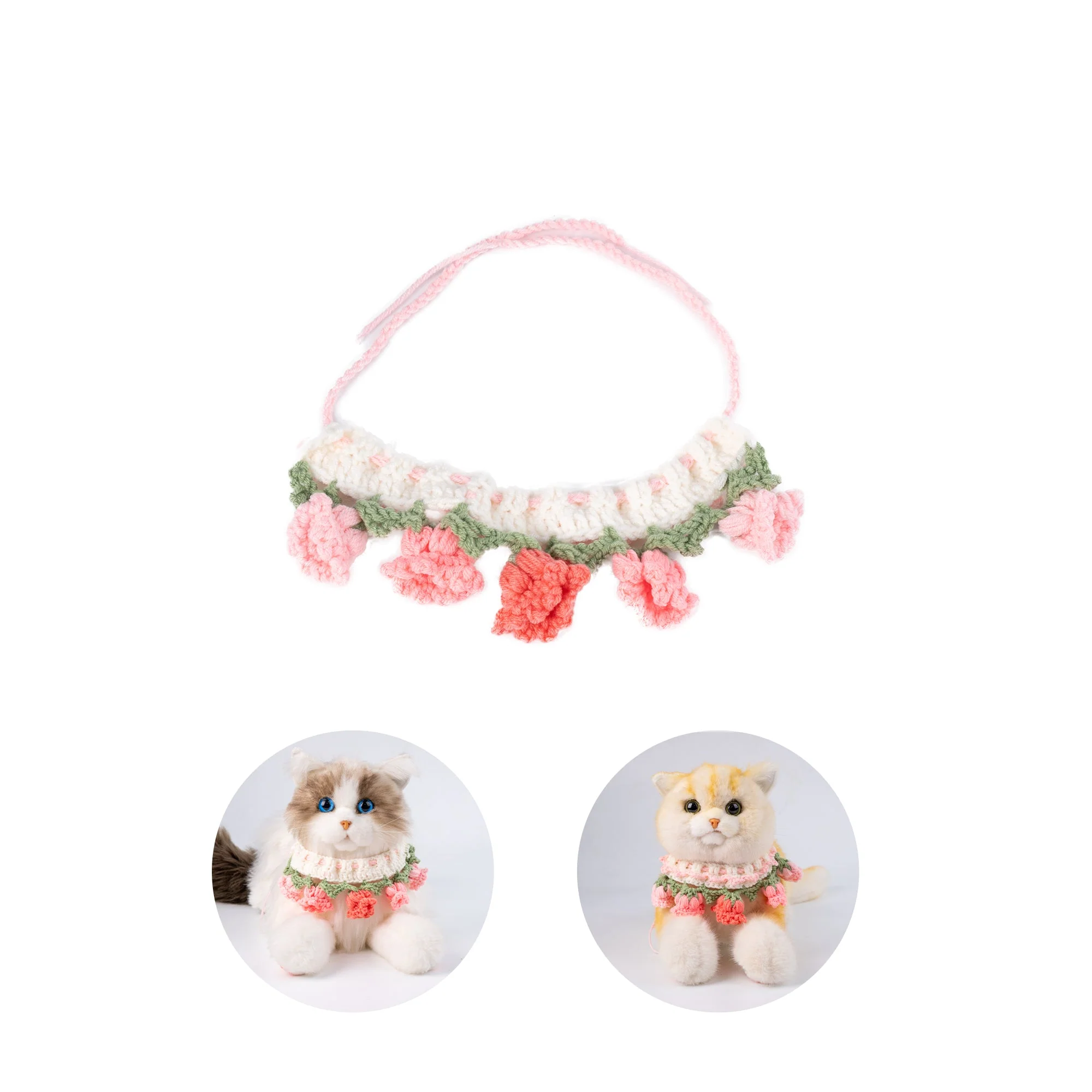 Bellflower Scarf - Pink  for Cat Dog & Pet