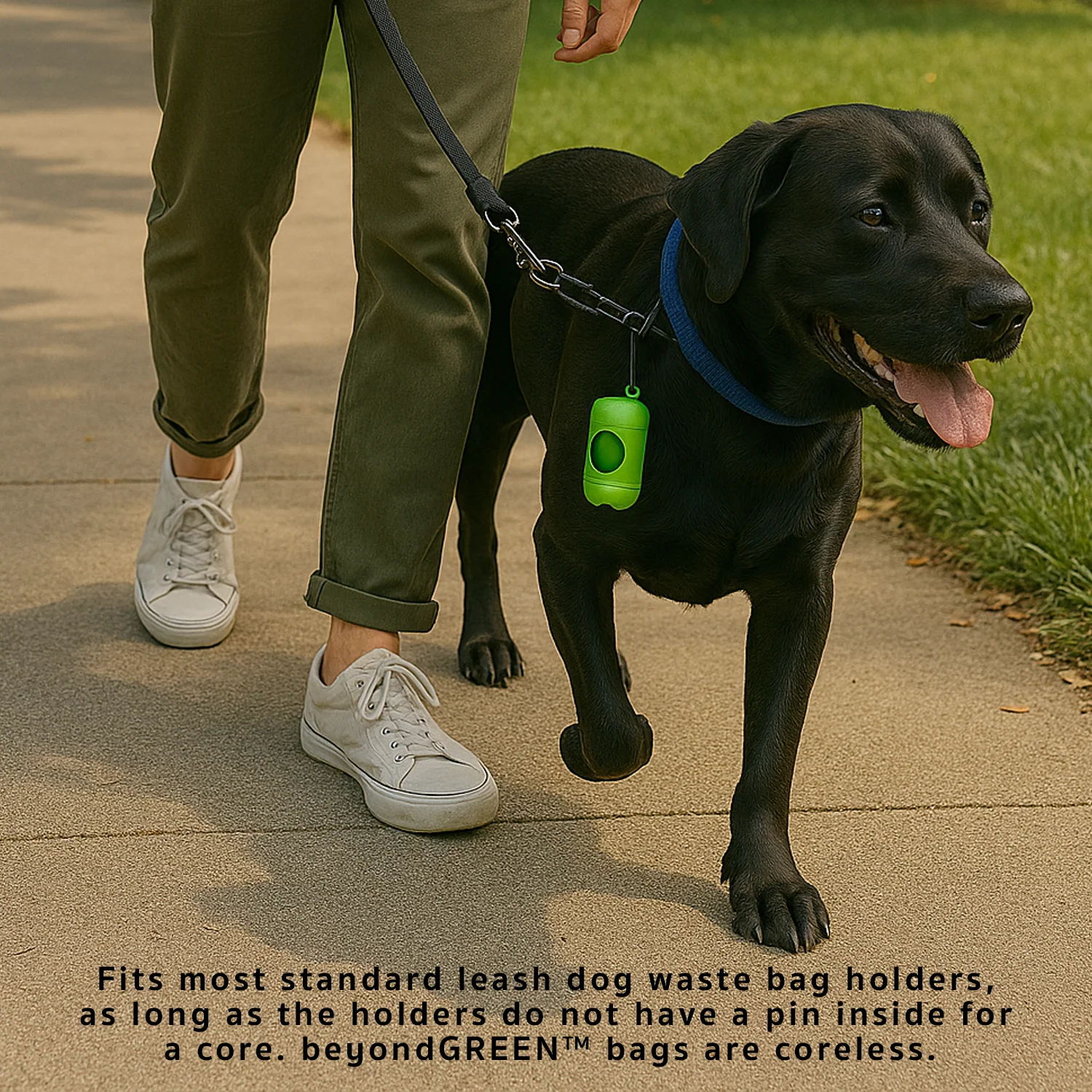 beyondGREEN Dog Waste Bags – Folded Rolls – Made in USA, Leak-Resistant, Extra-Strong - Image 9