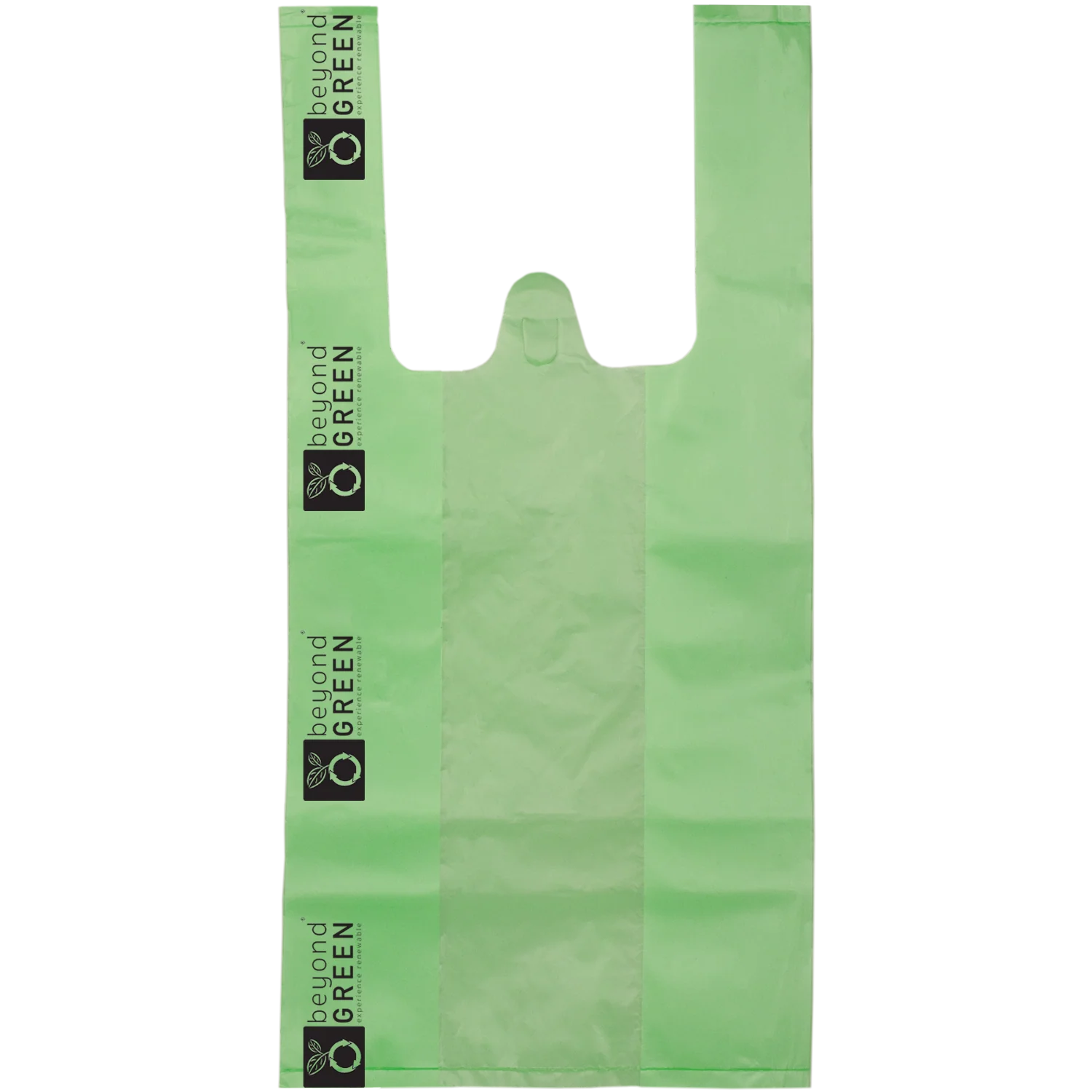beyondGREEN Dog Waste Bags with Handles – 100 Count – Made in USA, Easy-Tie Handle Bags, Extra-Strong - Image 2