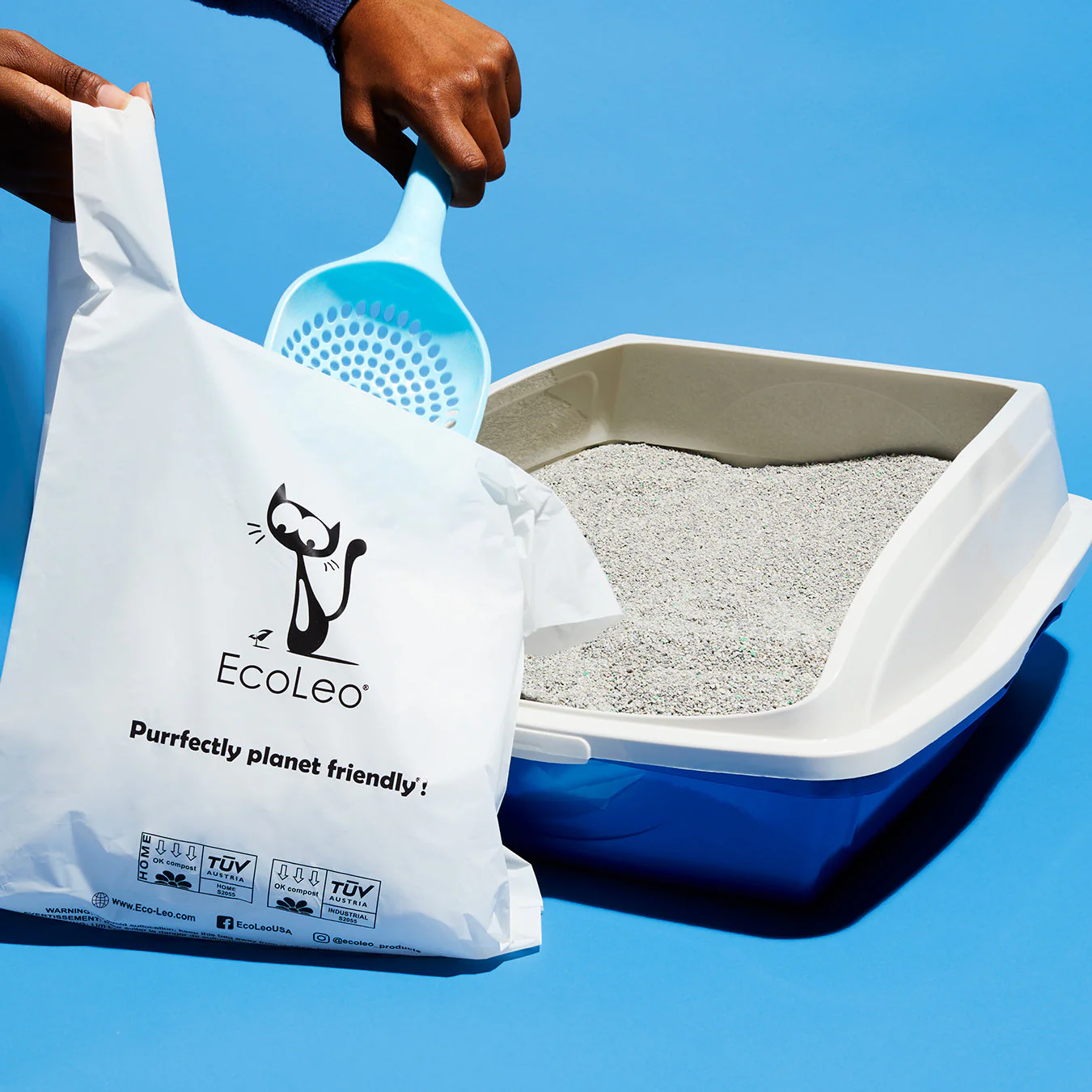 Biodegradable Cat Litter Waste Poop Bags - Image 2