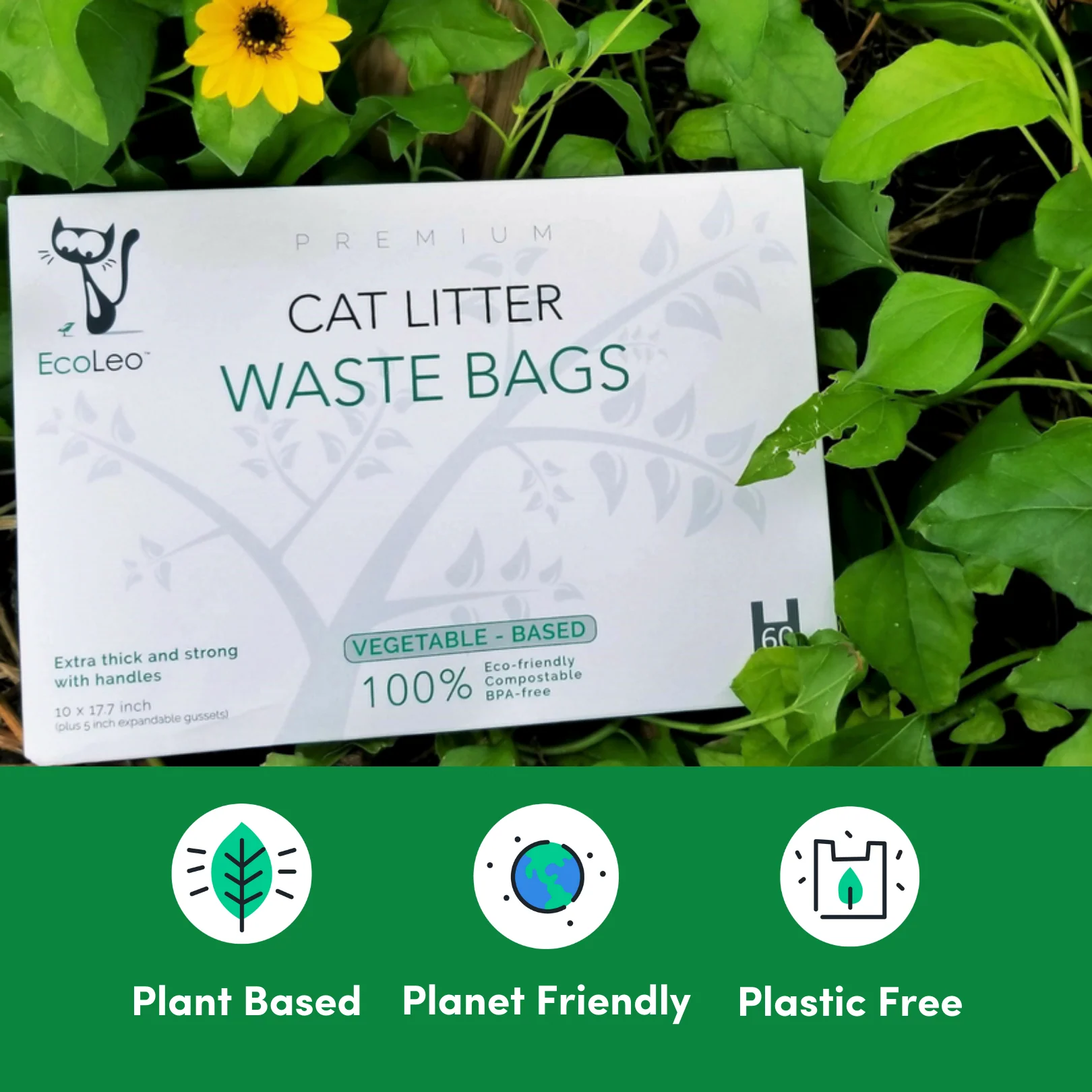 Biodegradable Cat Litter Waste Poop Bags - Image 5