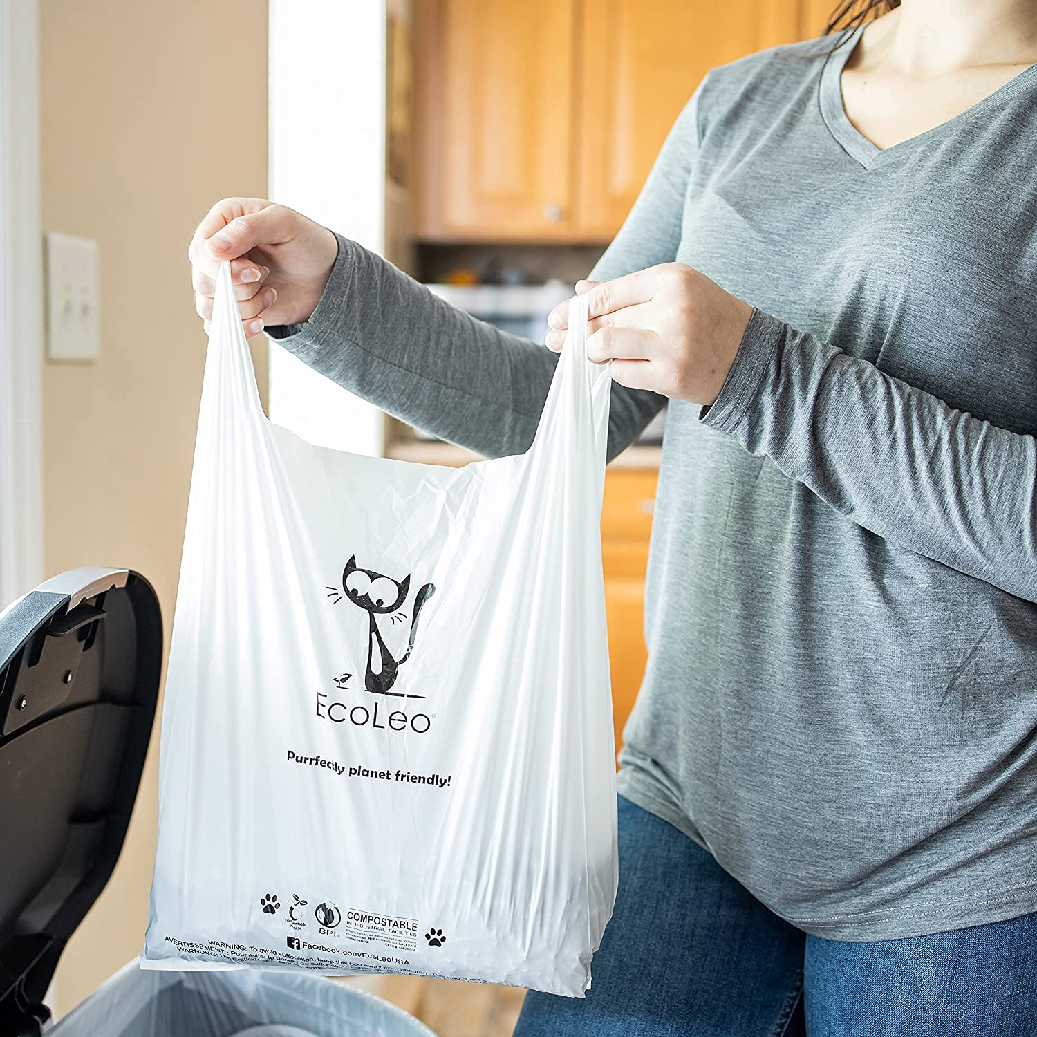 Biodegradable Cat Litter Waste Poop Bags - Image 6