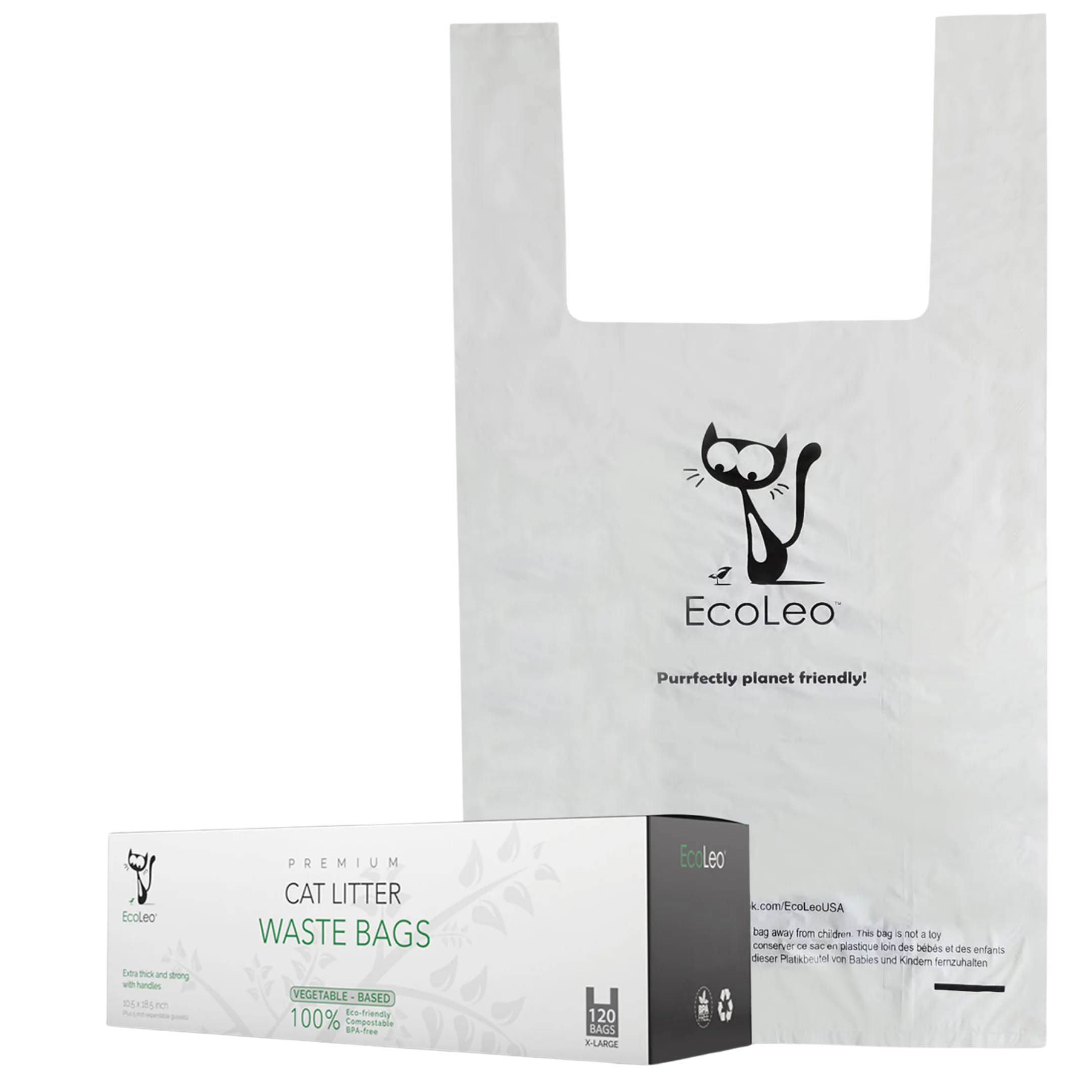 Biodegradable Cat Litter Waste Poop Bags - Image 8
