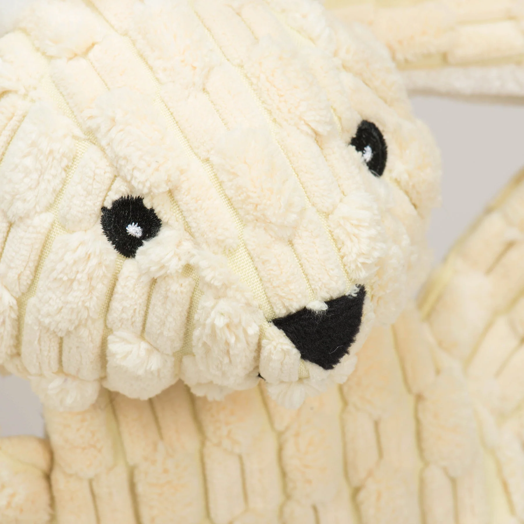 Bobbi Bunny HuggleFlatties™ Durable Plush Dog Toy - Image 5