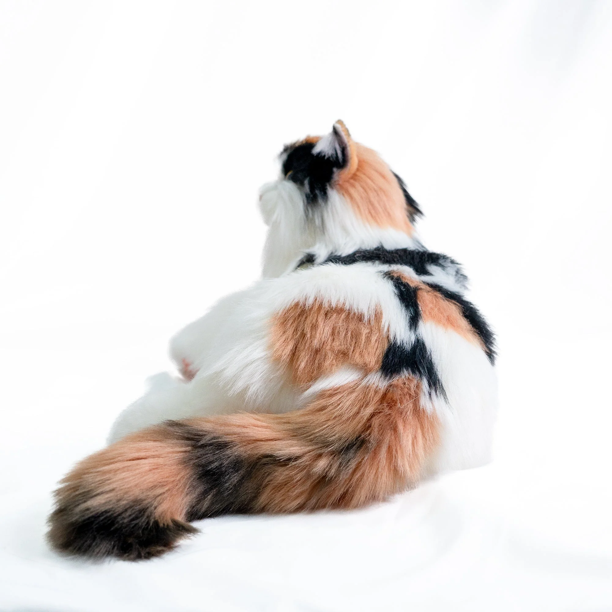 Breathing Calico Percy 2.0- Heartbeat Pur,Voice Robonic Cat - Image 12
