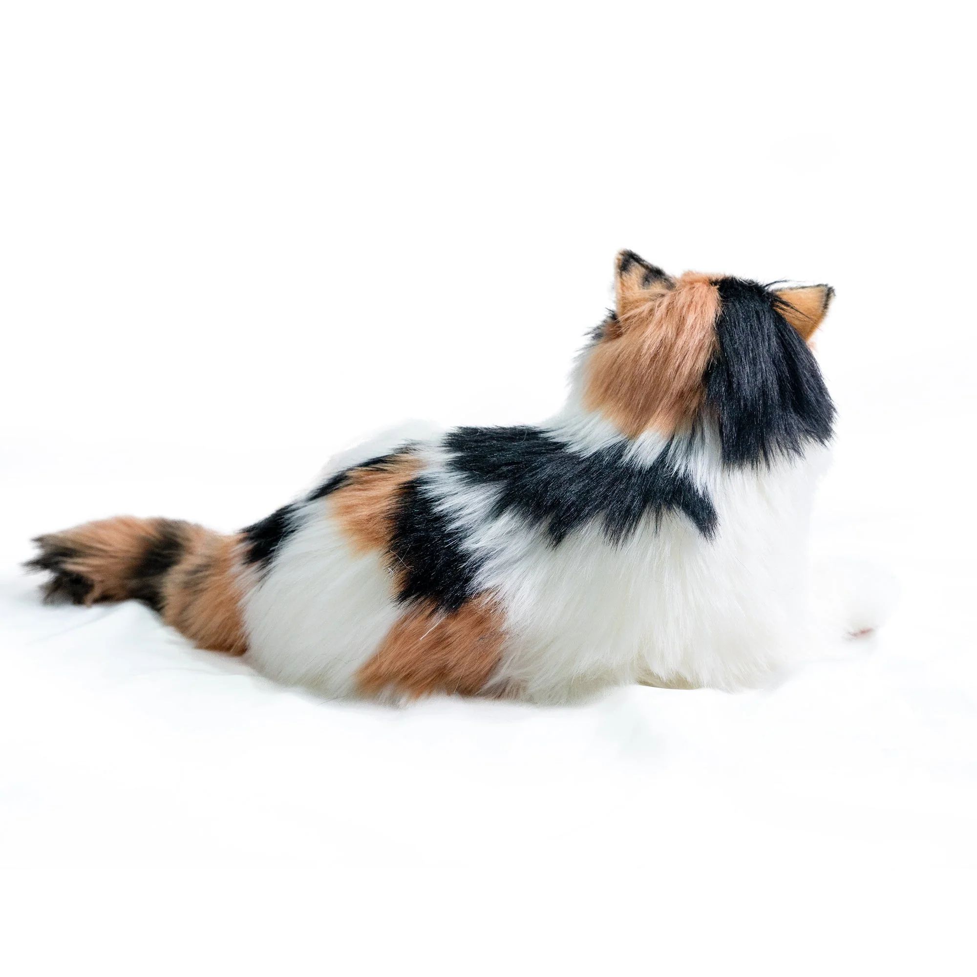 Breathing Calico Percy 2.0- Heartbeat Pur,Voice Robonic Cat - Image 13