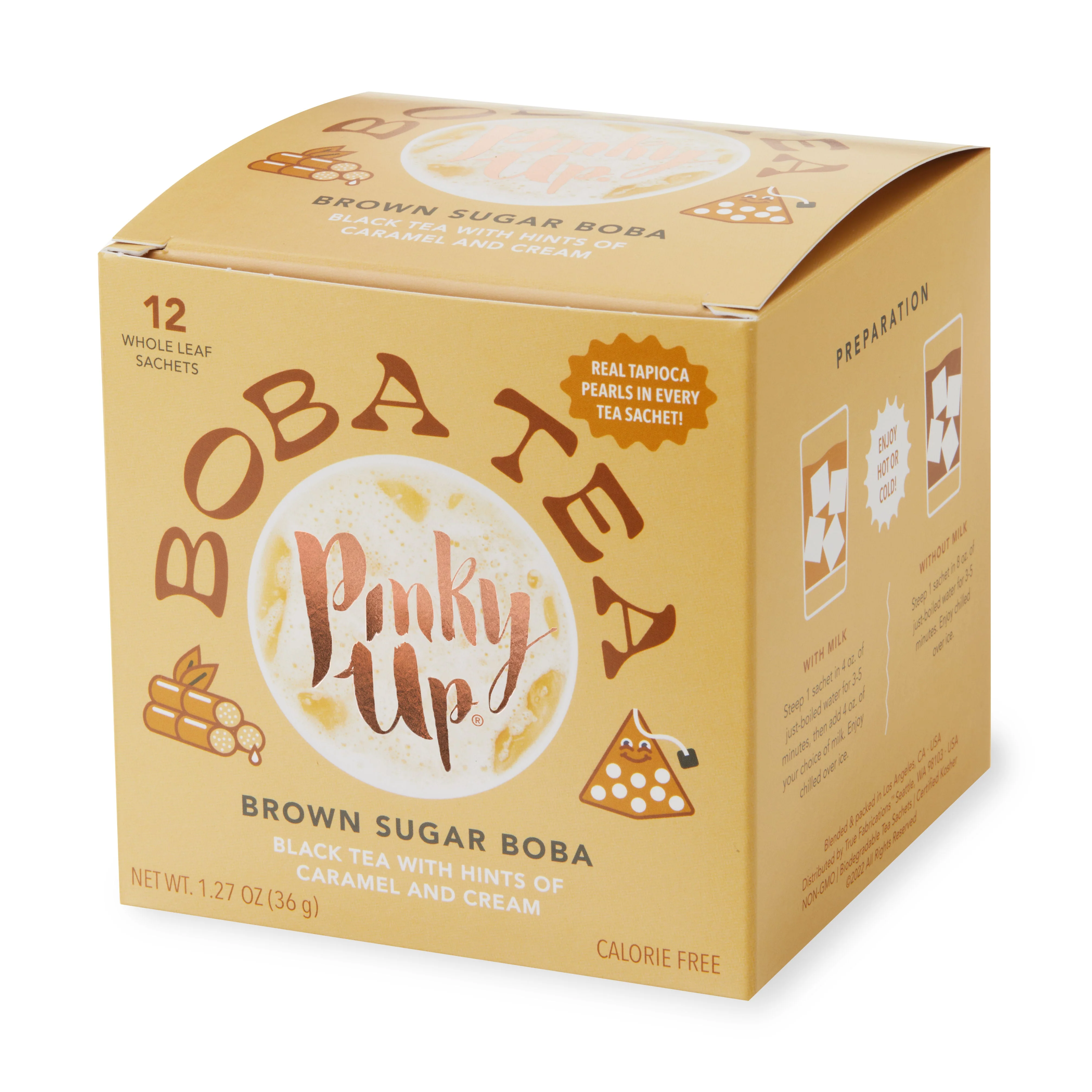 Brown Sugar Boba Tea Sachets