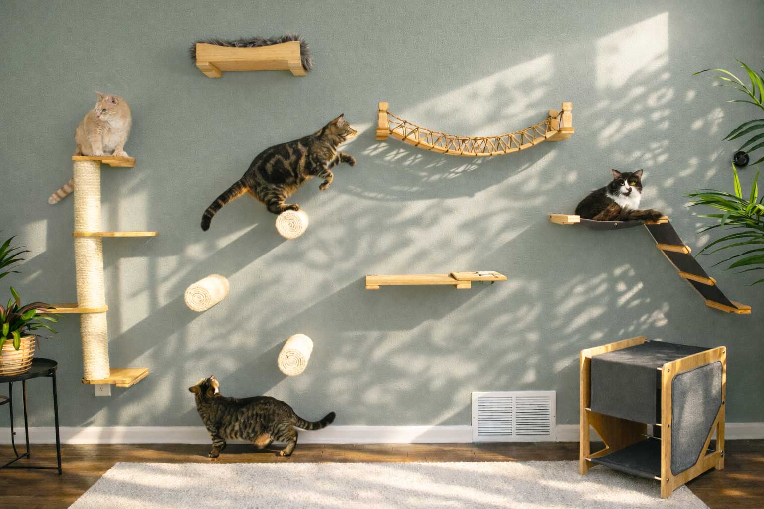 Cat Bridge for Wall - Image 3
