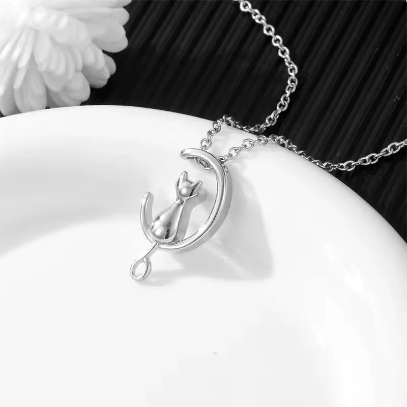 Cat Crescent Moon Memory Keepsake - Image 8