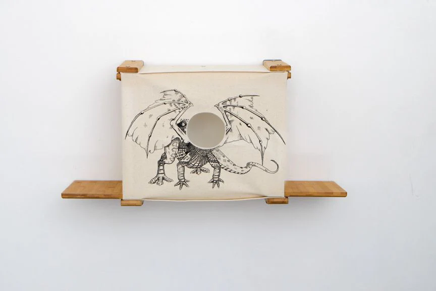 Cat Cubby for Wall - Covered Cat Bed - Image 13