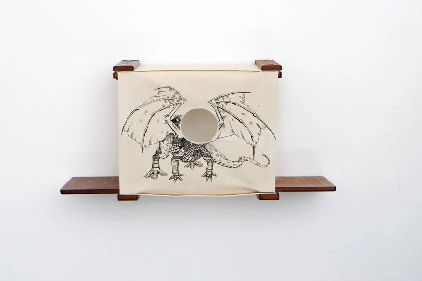 Cat Cubby for Wall - Covered Cat Bed - Image 18