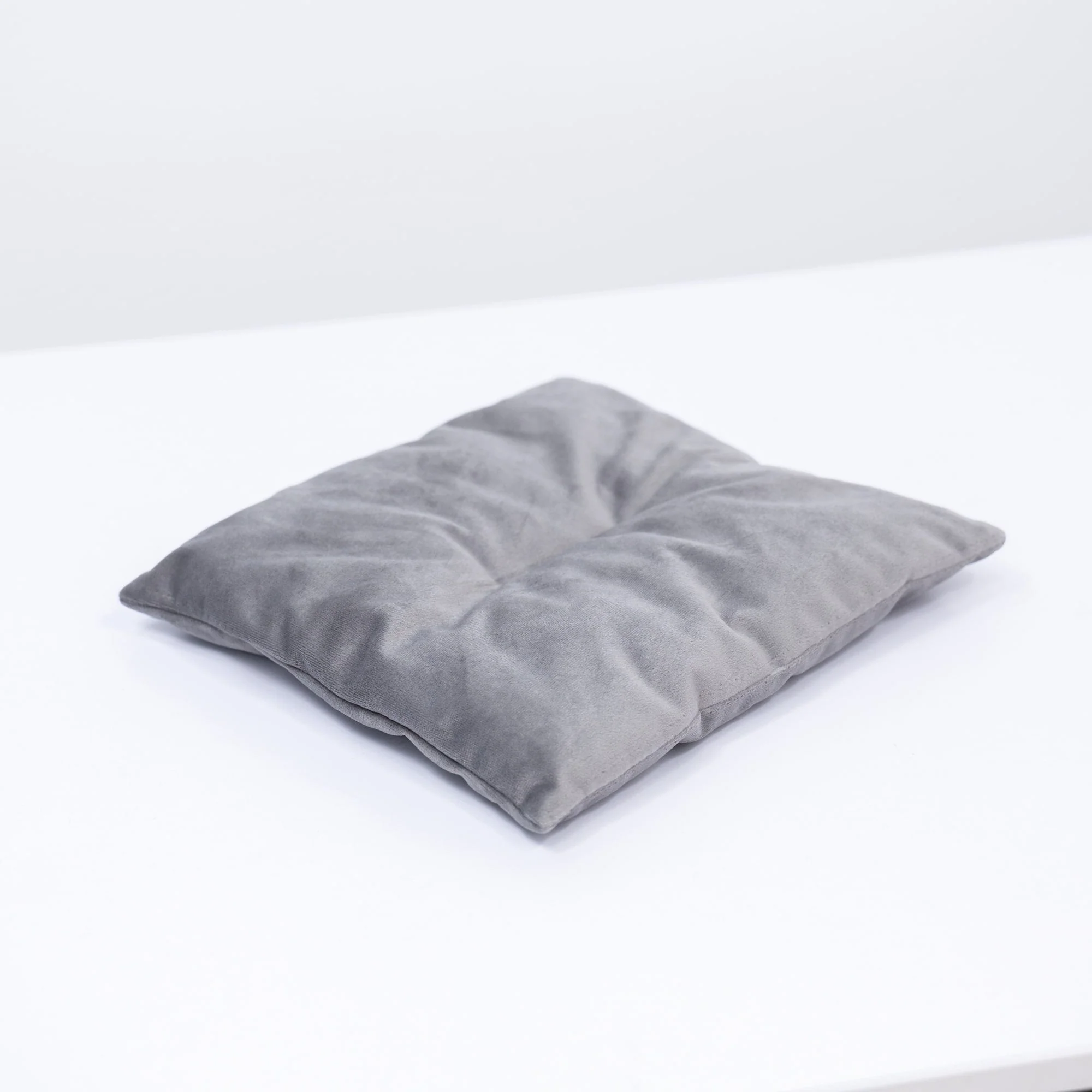 Cat Cushion Pillow - Gray - Image 2