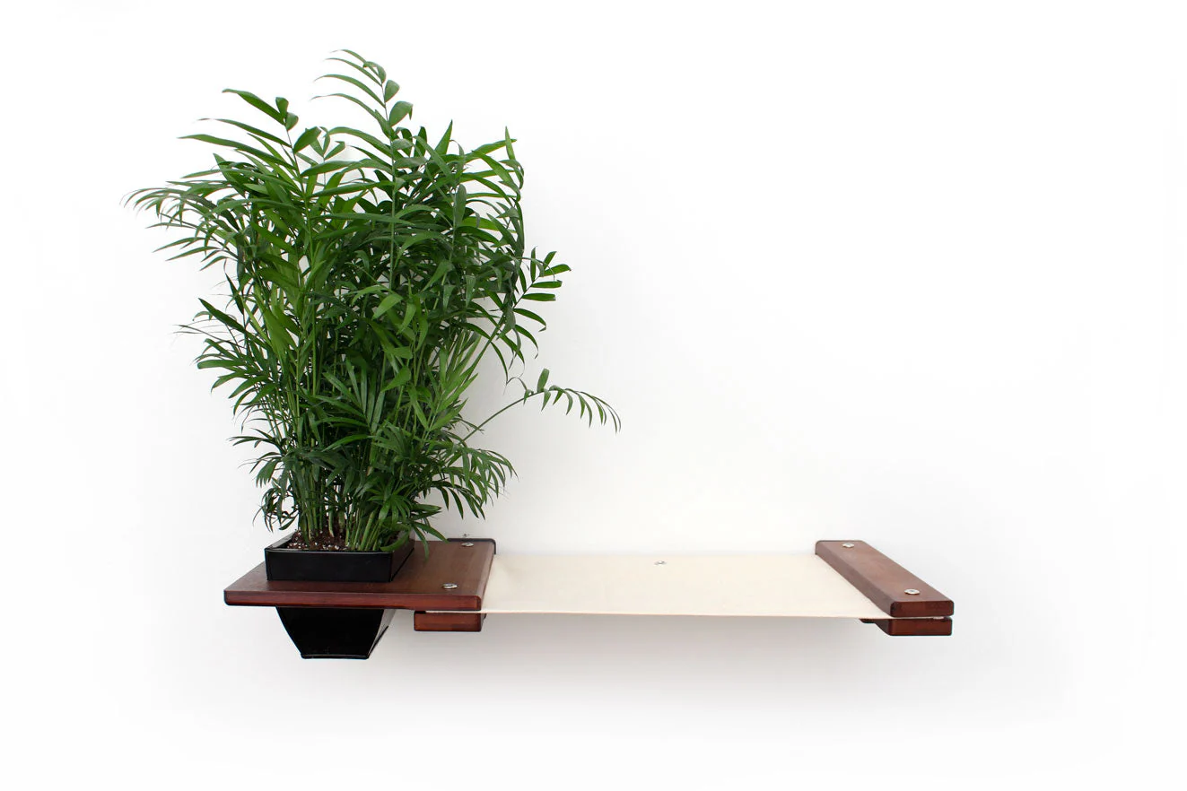 Cat Hammock Wall with Planter - Image 27
