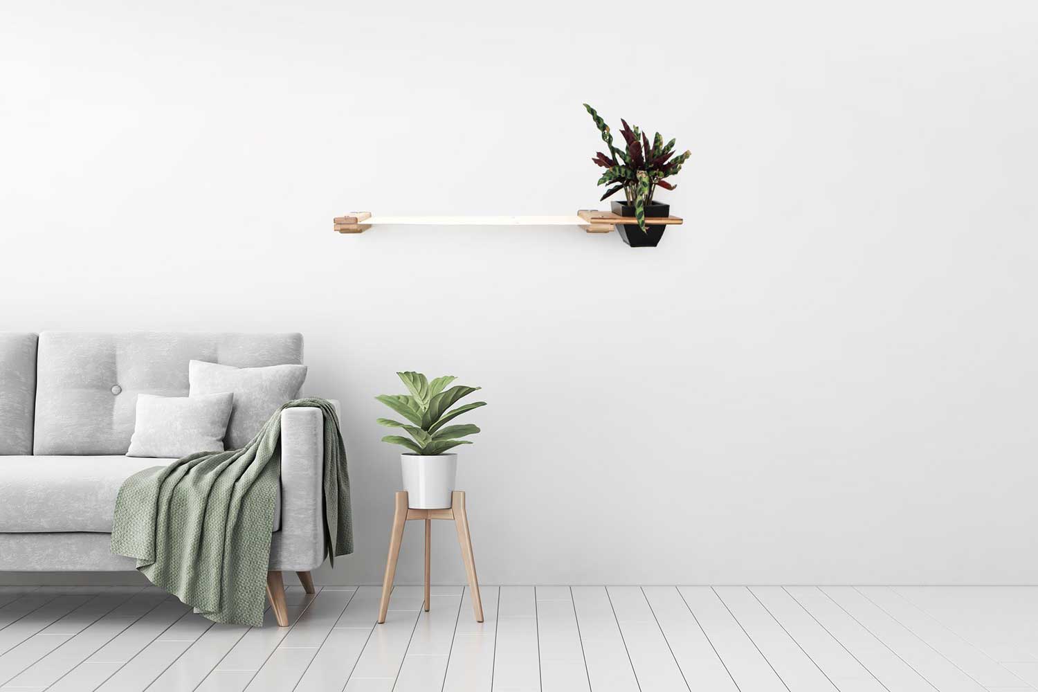 Cat Hammock Wall with Planter - Image 3