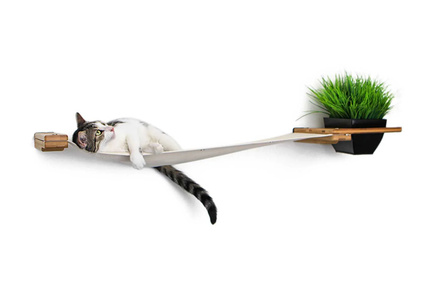 Cat Hammock Wall with Planter - Image 4