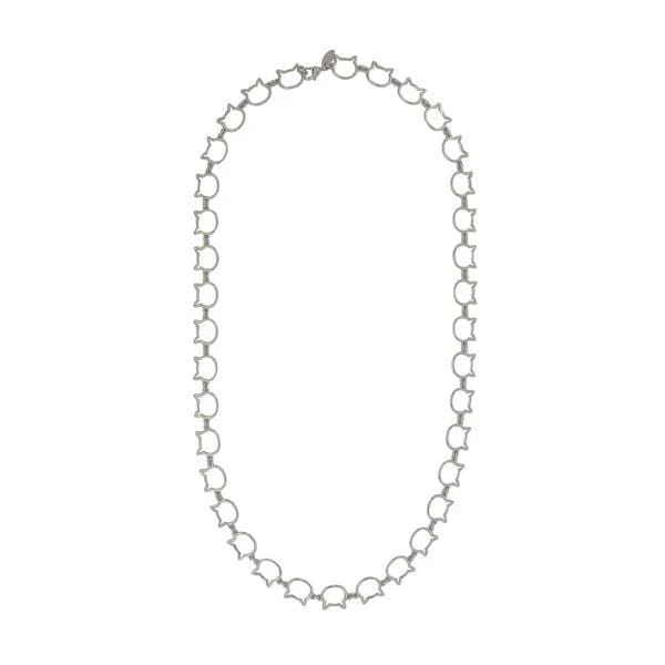 Cat Head Chain Link | Necklace - Image 4