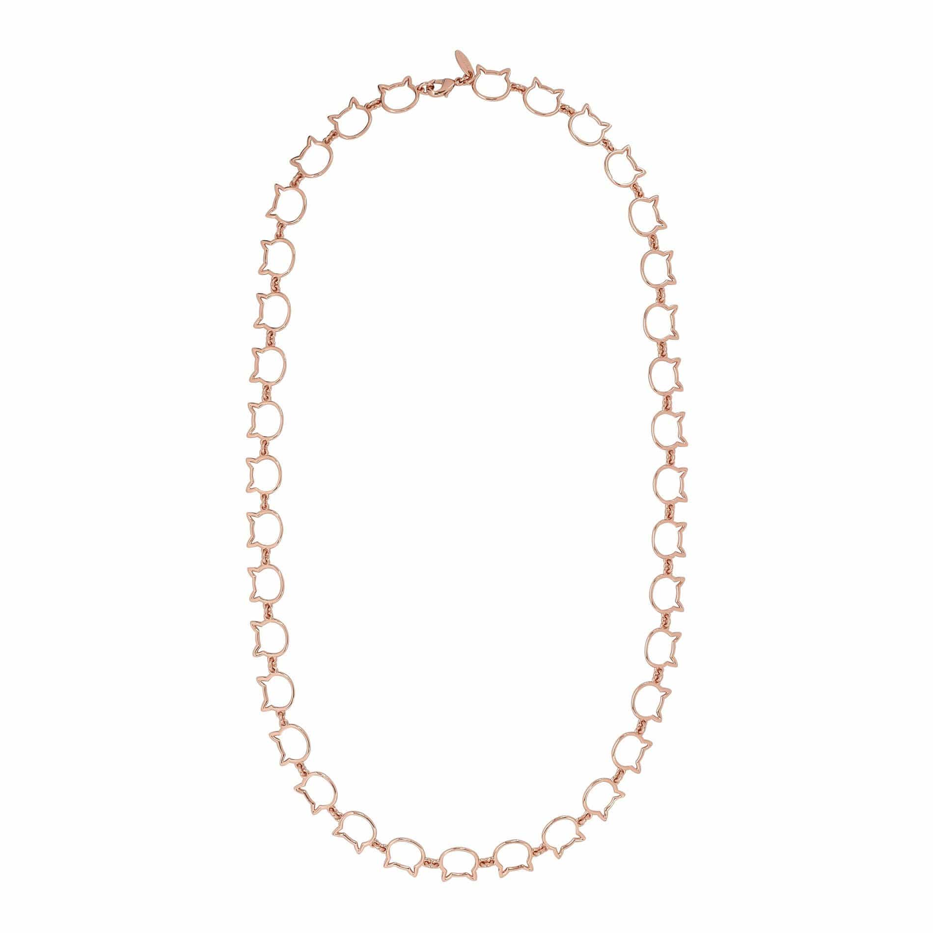 Cat Head Chain Link | Necklace - Image 5