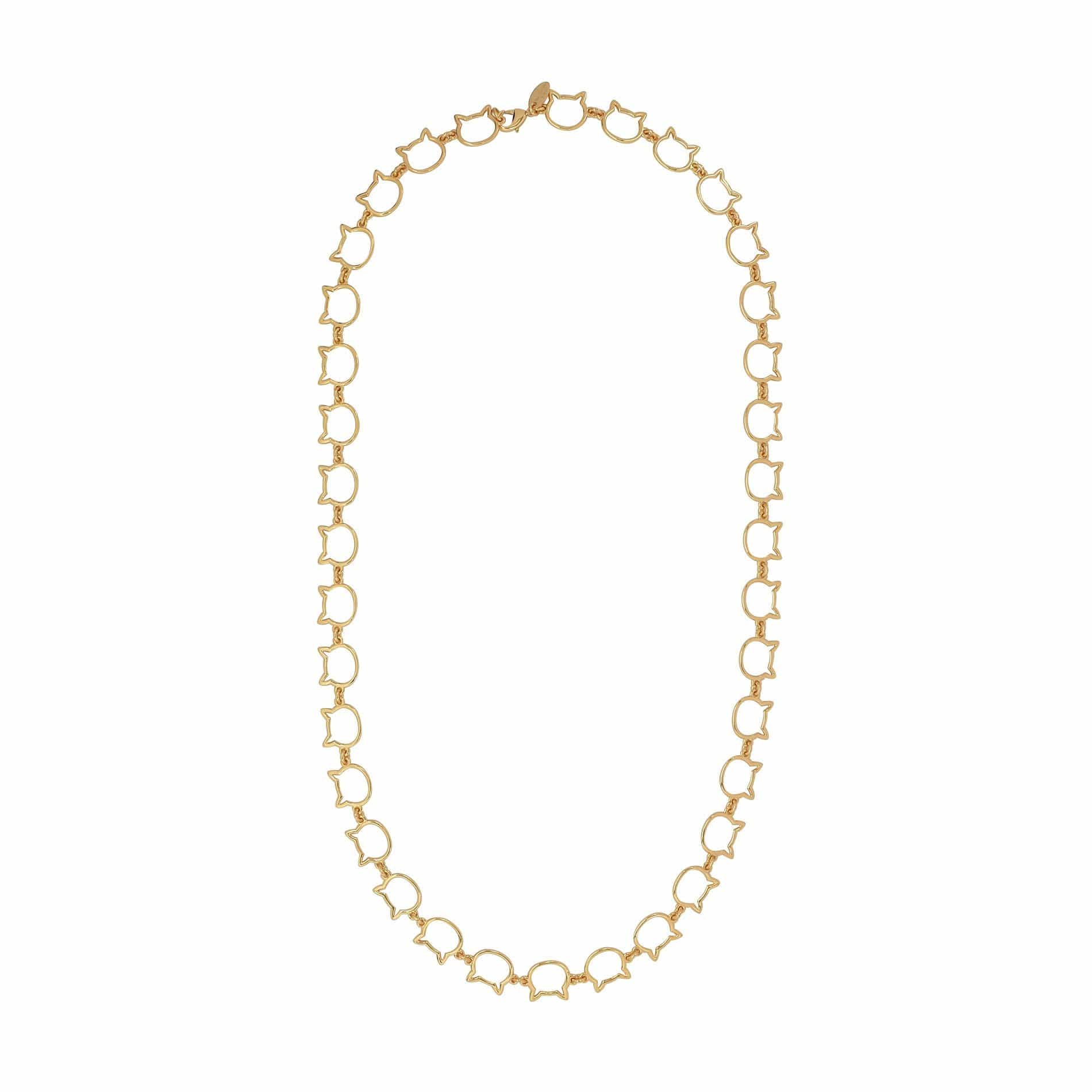 Cat Head Chain Link | Necklace - Image 6