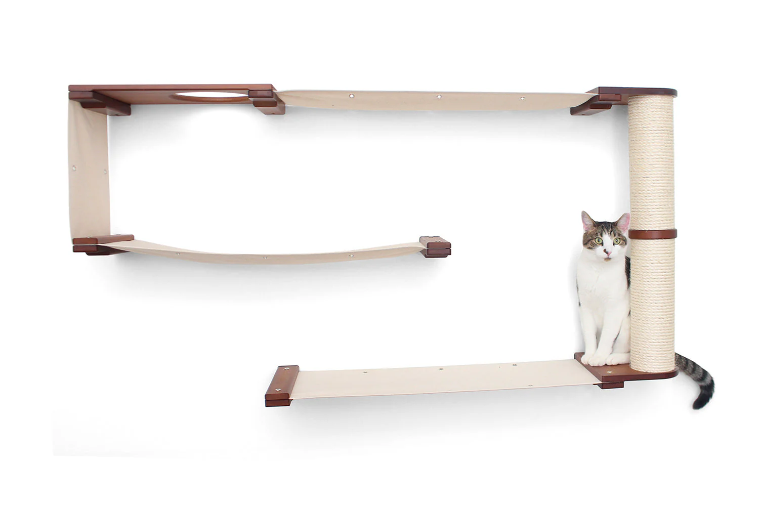 Cat Maze Wall - 3 Tier Cat Tree - Image 15