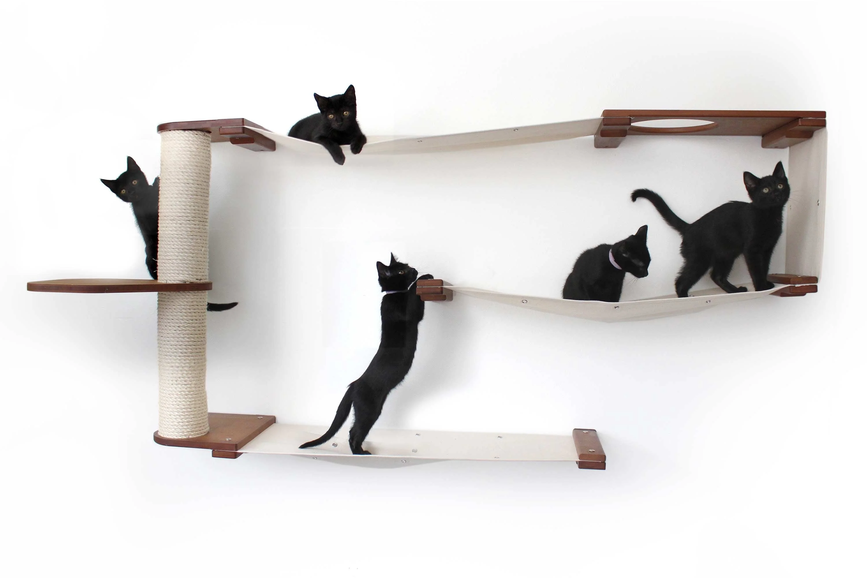 Cat Maze Wall - 3 Tier Cat Tree - Image 18