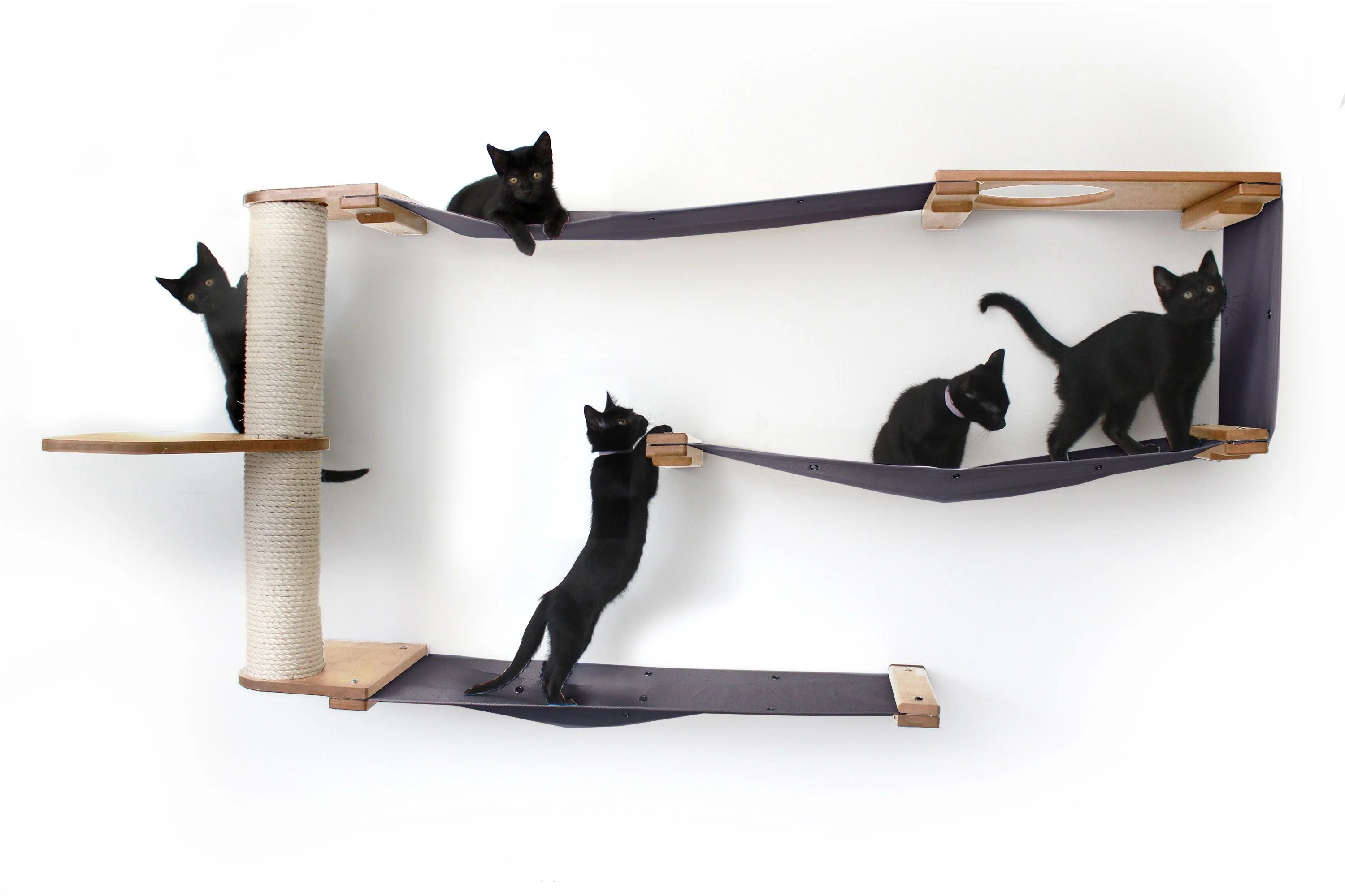 Cat Maze Wall - 3 Tier Cat Tree - Image 24