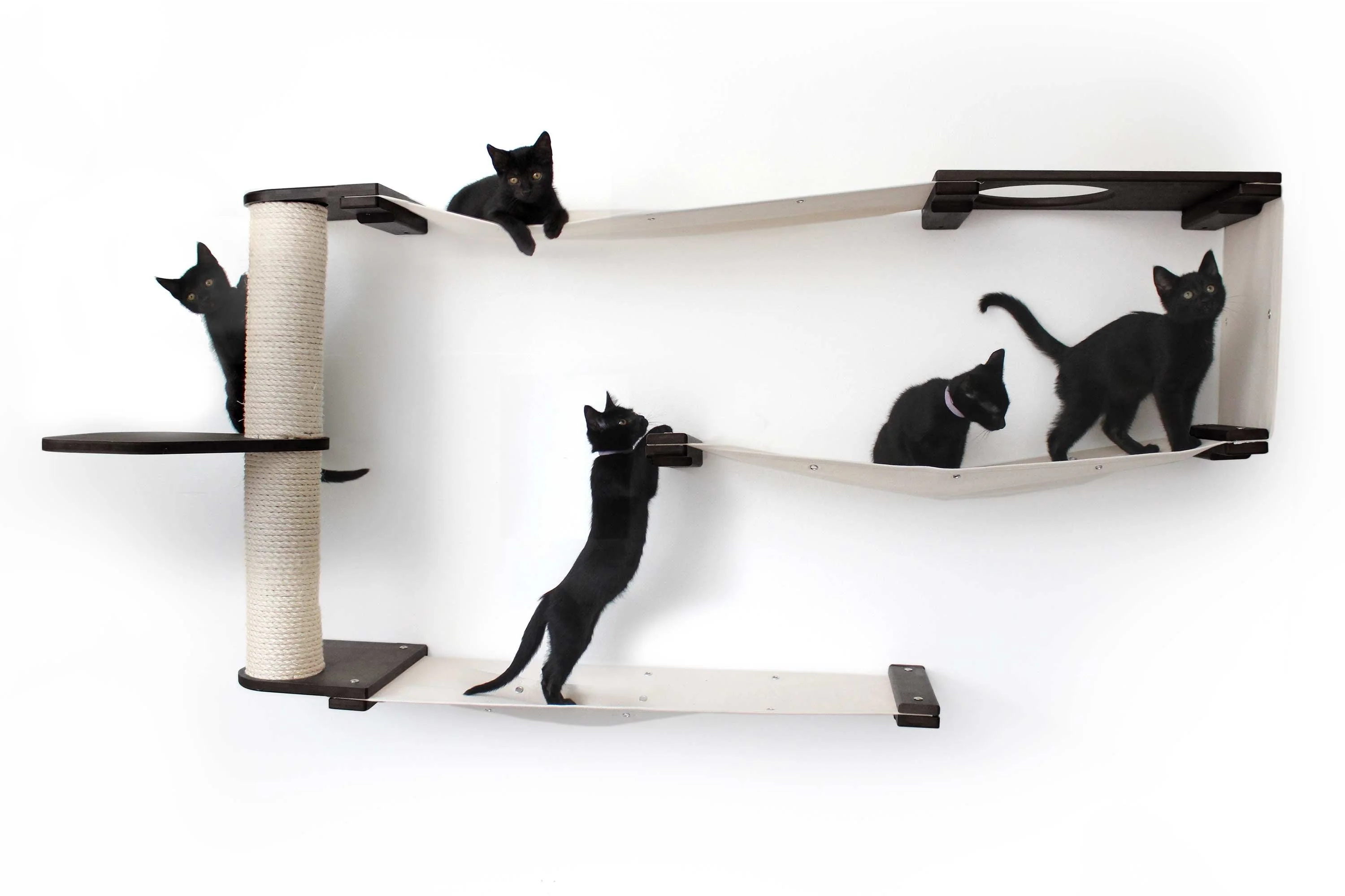 Cat Maze Wall - 3 Tier Cat Tree - Image 26