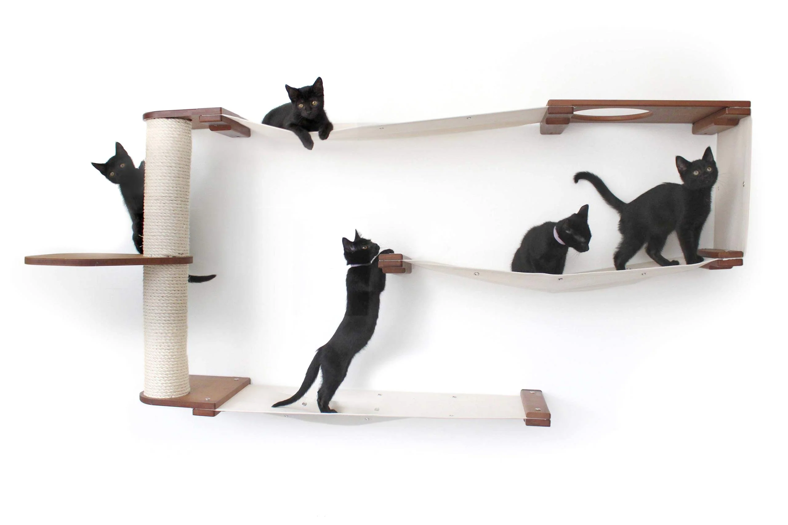 Cat Maze Wall - 3 Tier Cat Tree - Image 3