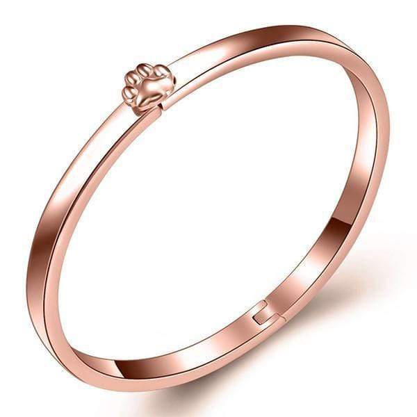 Cat Paw Bangle | Cat Bracelet - Image 4