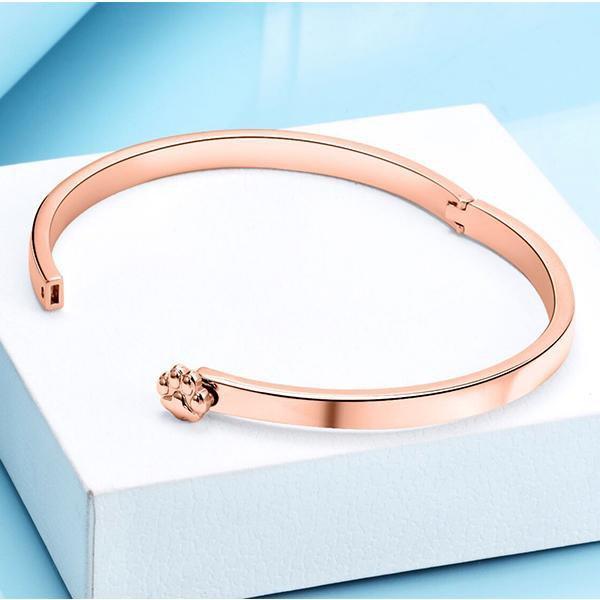 Cat Paw Bangle | Cat Bracelet - Image 6