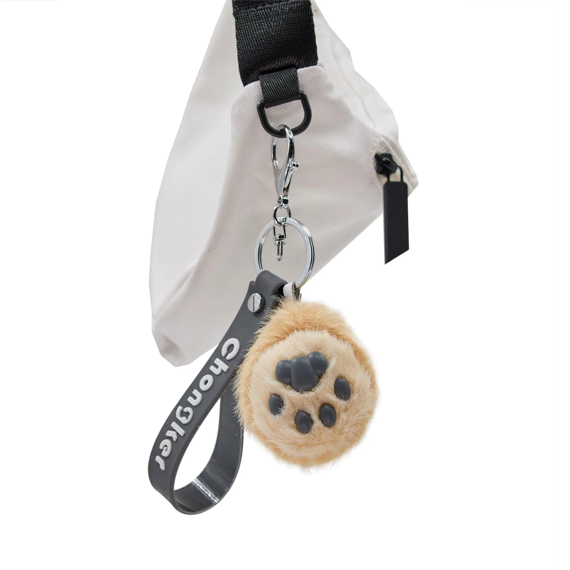 Cat Paw Keychain – Fluffy Cute Charm for Girls & Bags - Image 5