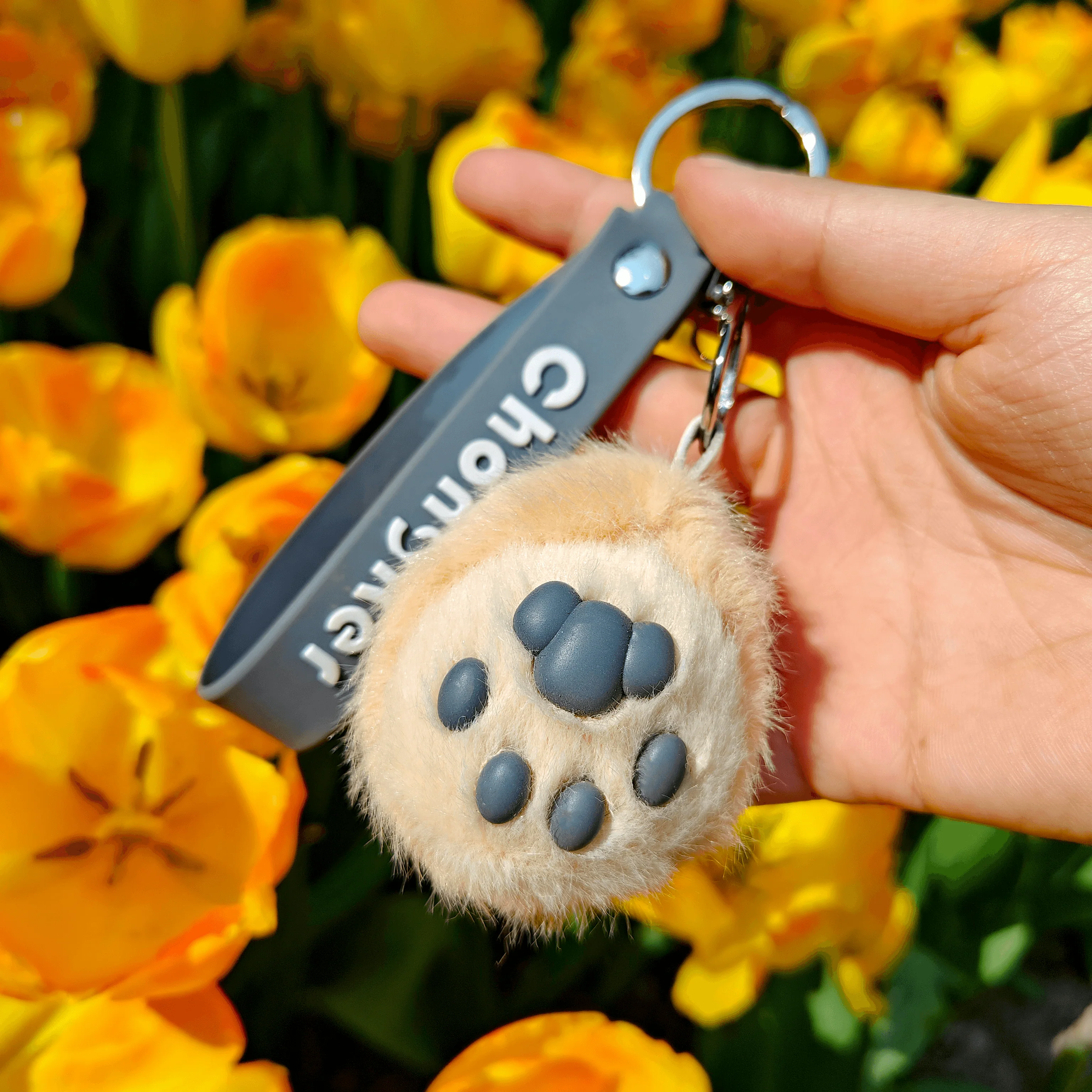 Cat Paw Keychain – Fluffy Cute Charm for Girls & Bags - Image 8