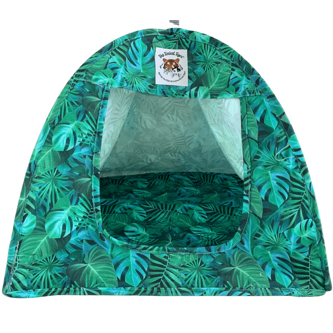 Cat Tent | Cotton Canvas Popup Pet Bed - Image 3
