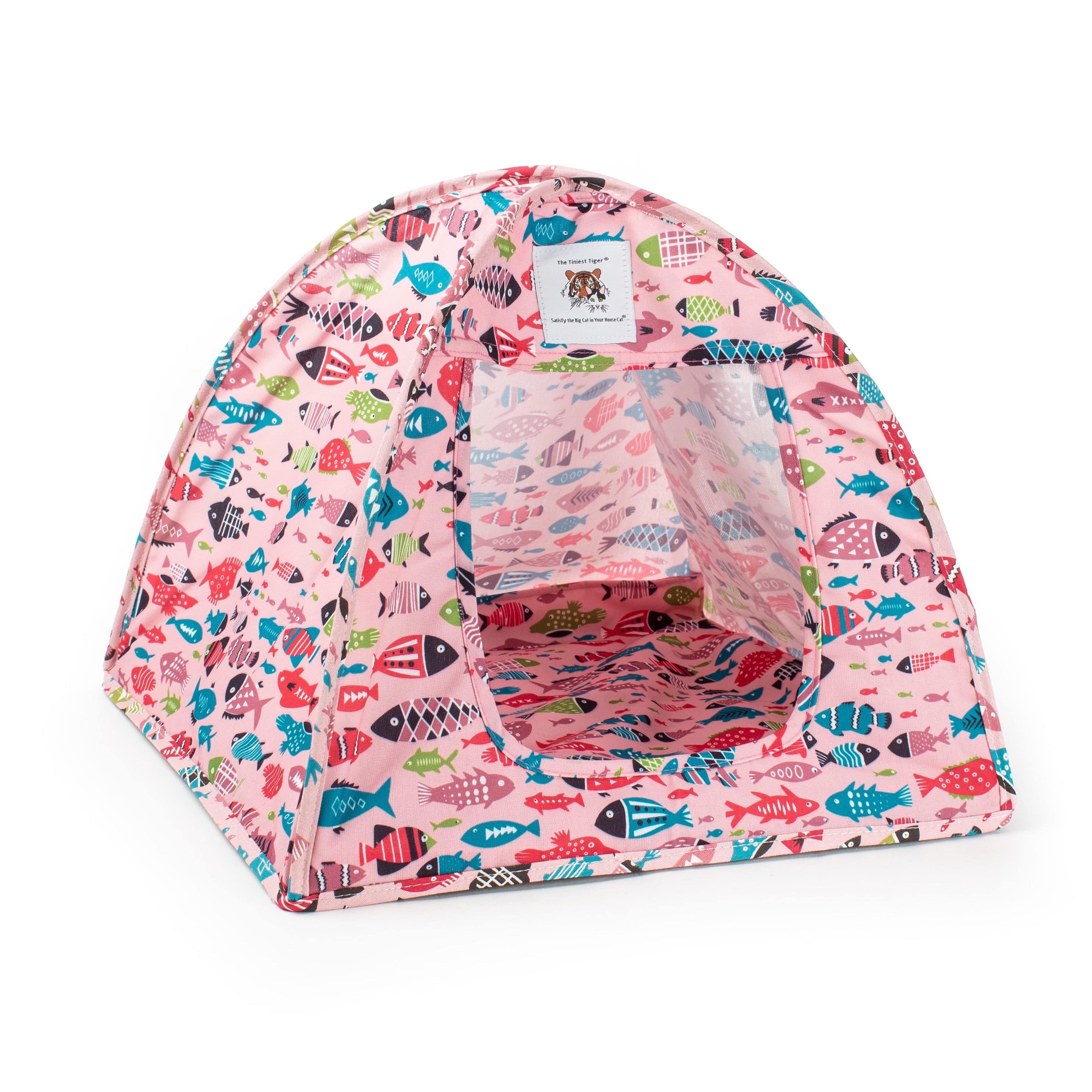 Cat Tent | Cotton Canvas Popup Pet Bed - Image 5