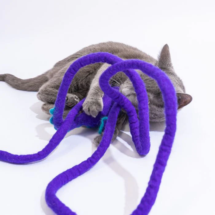 Catch a Mouse by the Tail - Wool Cat Toy - Image 18