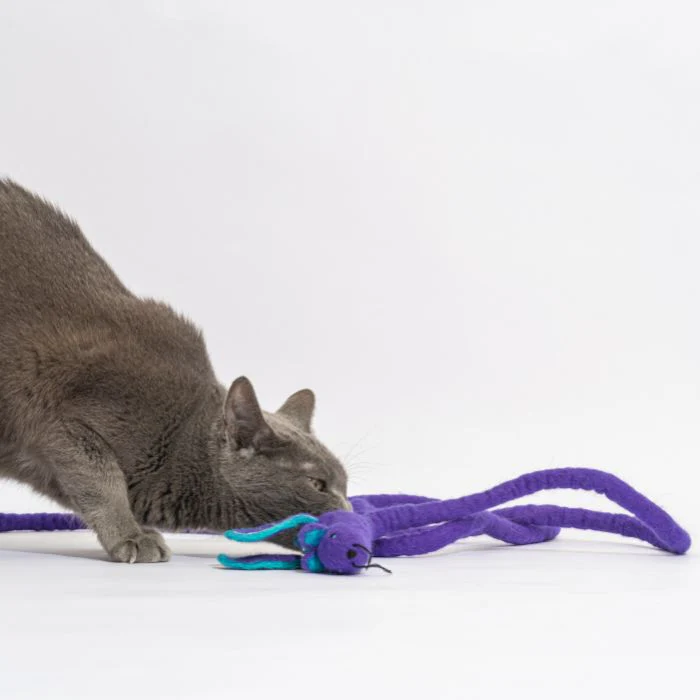 Catch a Mouse by the Tail - Wool Cat Toy - Image 20