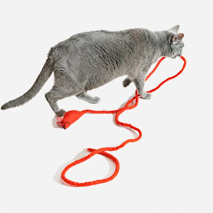 Catch a Mouse by the Tail - Wool Cat Toy - Image 27