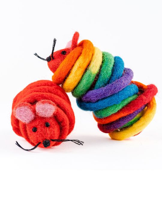 Catch a Mouse by the Tail - Wool Cat Toy - Image 28