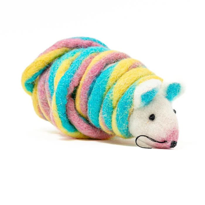 Catch a Mouse by the Tail - Wool Cat Toy - Image 5