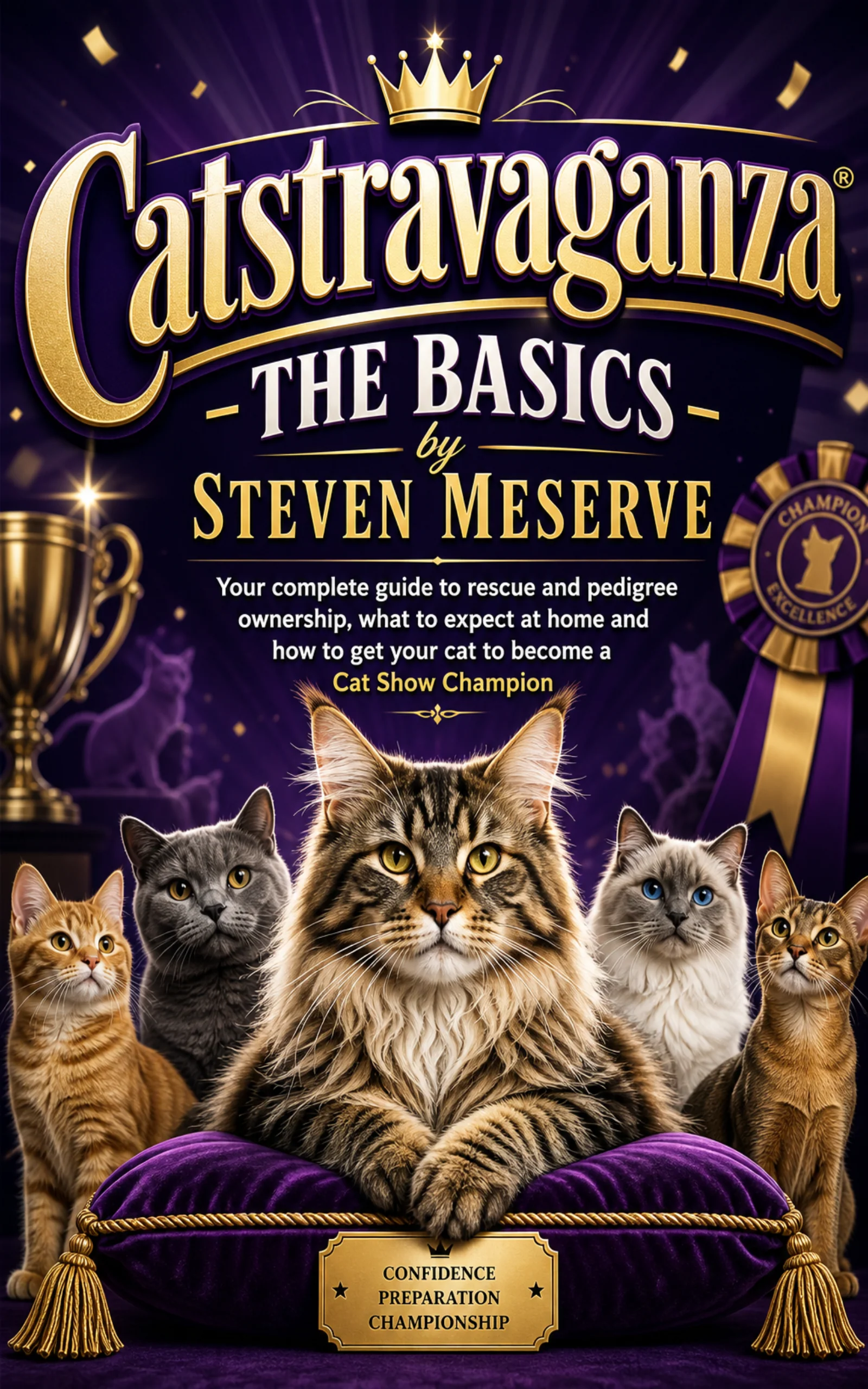 Catstravaganza® - The Basics. Your complete guide to rescue and pedigree ownership and taking the leap to be a show star!