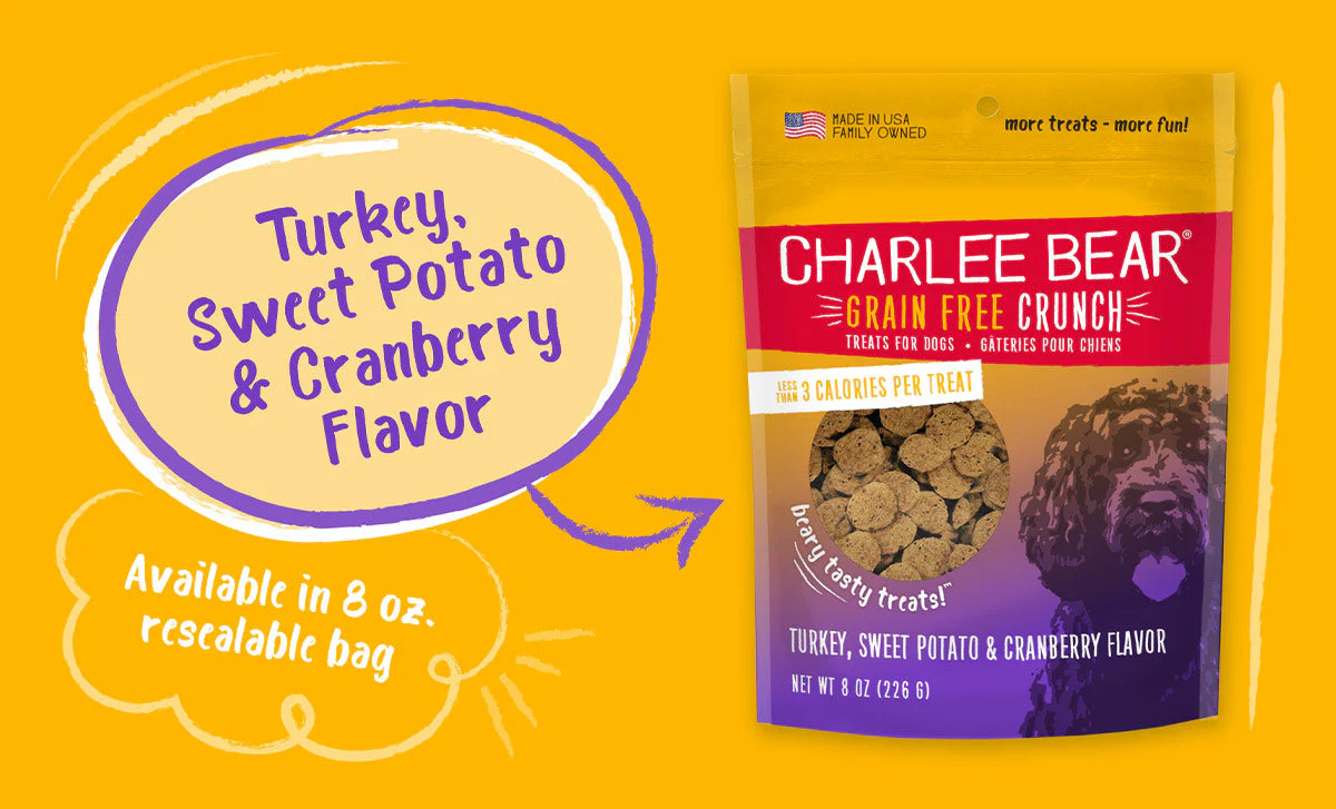 Charlee Bear Grain Free Crunchy Treats  - 8 oz - Image 3
