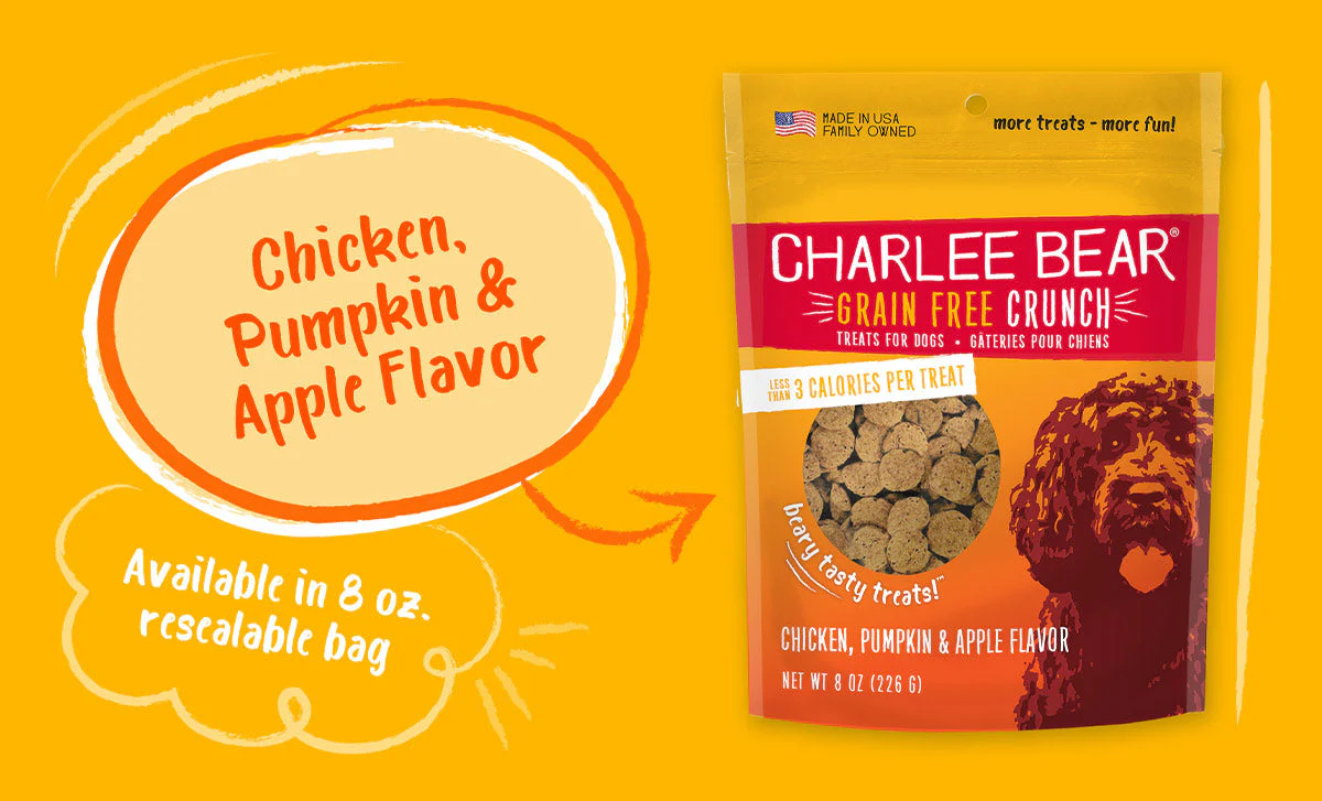 Charlee Bear Grain Free Crunchy Treats  - 8 oz - Image 4