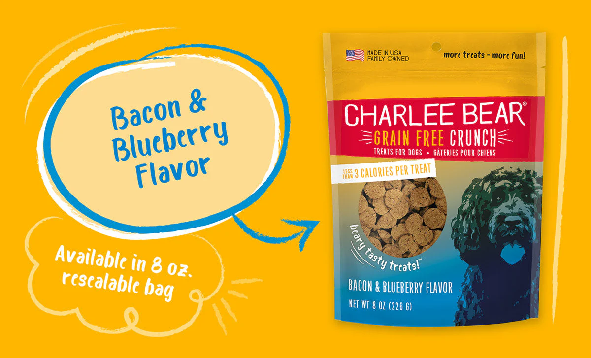 Charlee Bear Grain Free Crunchy Treats  - 8 oz - Image 5